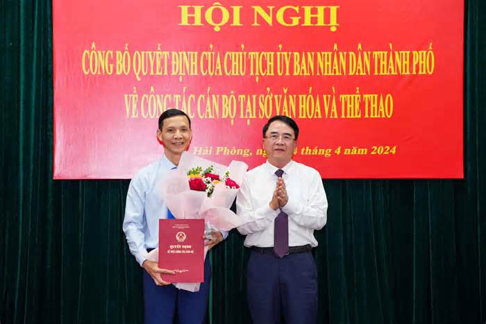 Hải Phòng có Tân Phó Giám đốc Sở Văn hóa và Thể thao