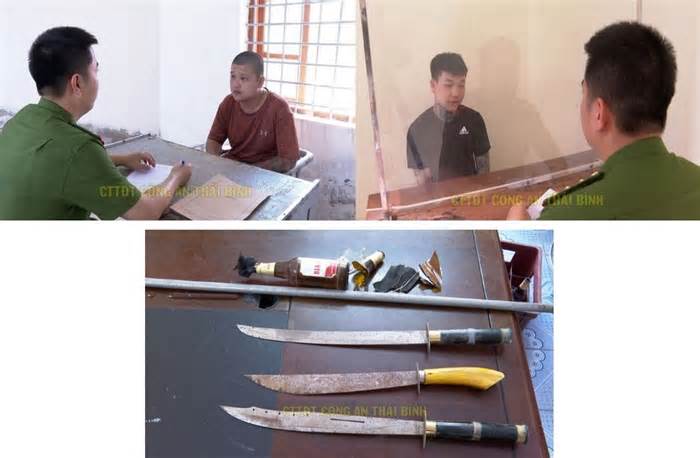 Khởi tố 26 thanh niên mang hung khí, bom xăng đi 'hỗn chiến' ở Thái Bình