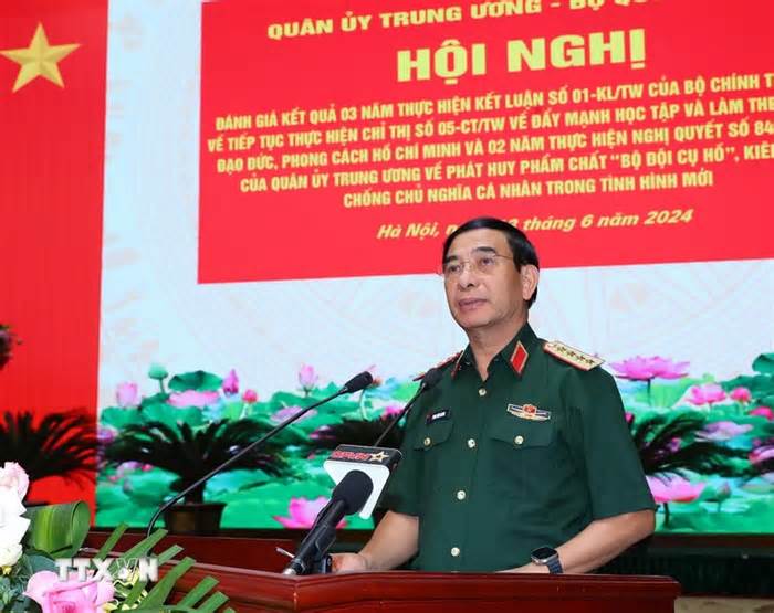 Đại tướng Phan Văn Giang: Đưa việc học tập, làm theo Bác vào hoạt động bộ đội