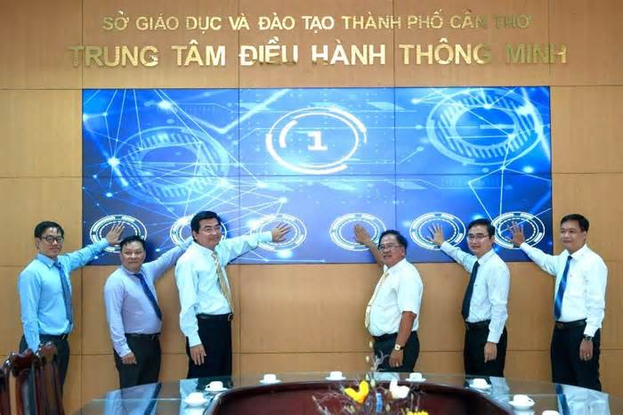 Cần Thơ ra mắt Trung tâm điều hành giáo dục thông minh đầu tiên ở ĐBSCL