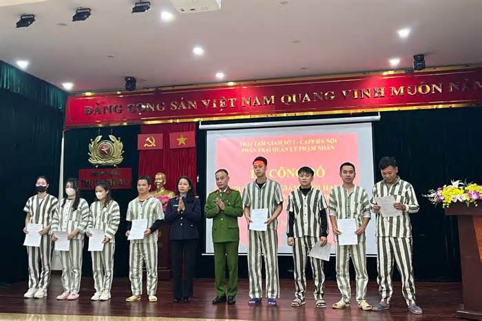 Giảm thời hạn chấp hành án phạt tù cho 83 phạm nhân ở Hà Nội
