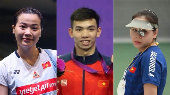 16 vận động viên Việt Nam dự Olympic Paris 2024 là ai?