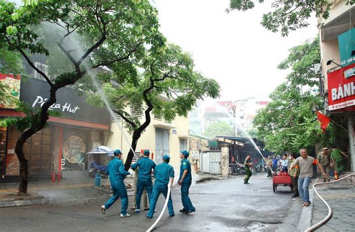 Có 66 mô hình tổ liên gia an toàn PCCC tại một phường ở Hà Nội
