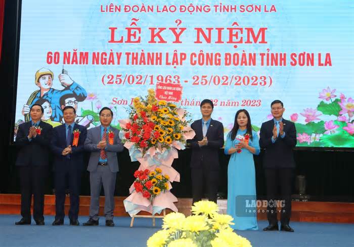 Công đoàn Sơn La kỷ niệm 60 năm thành lập