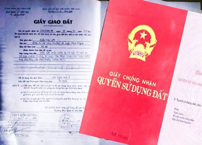 Hồ sơ xác nhận thay đổi số Căn cước công dân trên sổ đỏ
