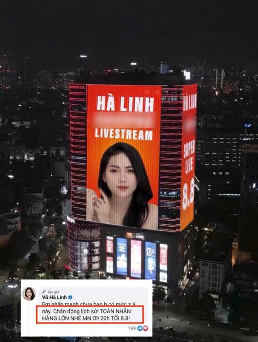 Trở lại “mặt trận“ livestream, Võ Hà Linh nhận phản ứng của dân mạng