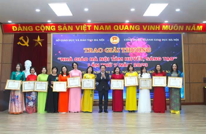 135 nhà giáo Hà Nội được vinh danh tâm huyết, sáng tạo
