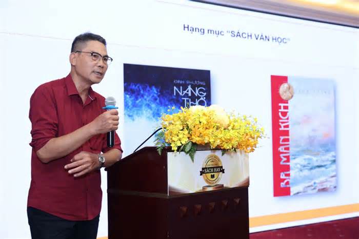 Trao giải Sách hay 2024: Nắng thổ tang của nhà văn Đinh Phương đoạt giải