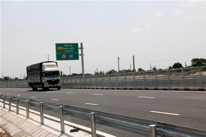 Đảm bảo an toàn giao thông trên cao tốc Bắc-Nam qua địa bàn Bình Thuận