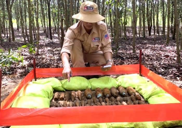 Phát hiện hầm đạn ở bãi chiến trường cũ tại tỉnh Quảng Trị