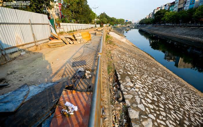 Tuyến đường đi bộ ven sông Tô Lịch ra sao sau gần 1 năm dừng hoạt động?