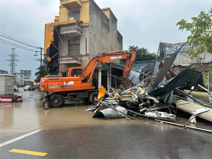 Huyện An Dương, Hải Phòng, thông tin về căn nhà bị đội giải phóng mặt bằng làm đổ sập
