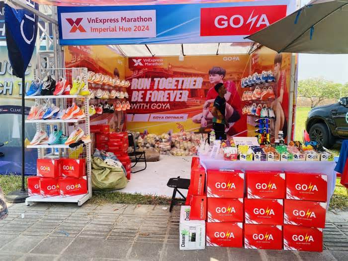 Giày Goya đồng hành cùng các giải marathon Việt
