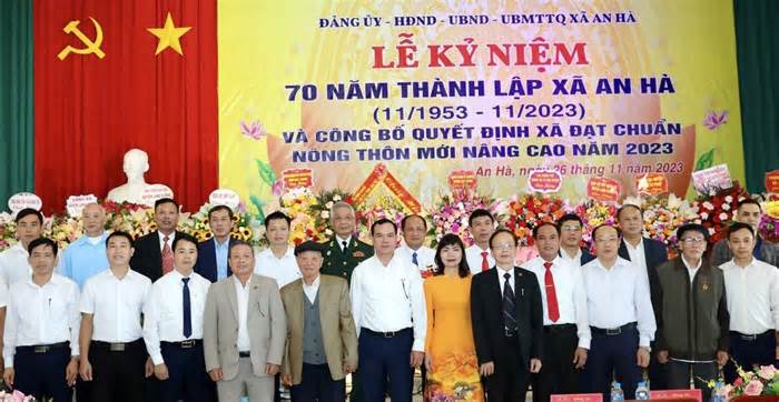 Bắc Giang công nhận hai xã đạt nông thôn mới nâng cao và kiểu mẫu ở Lạng Giang
