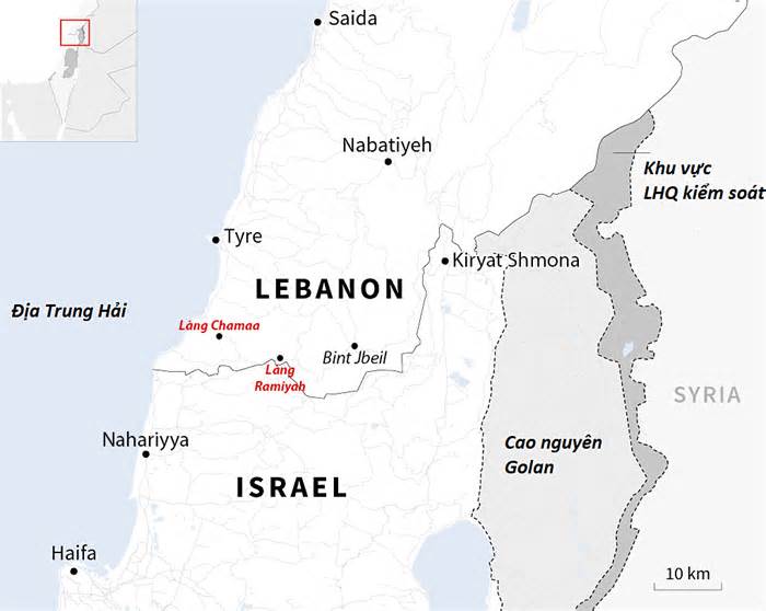 Hezbollah bị cáo buộc tập kích vị trí của lực lượng Liên Hợp Quốc