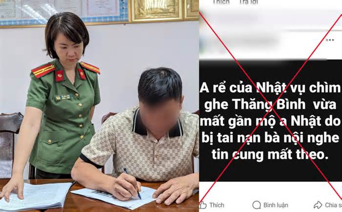 Bịa đặt chuyện 3 người trong một gia đình tử vong, gã đàn ông bị phạt 7,5 triệu