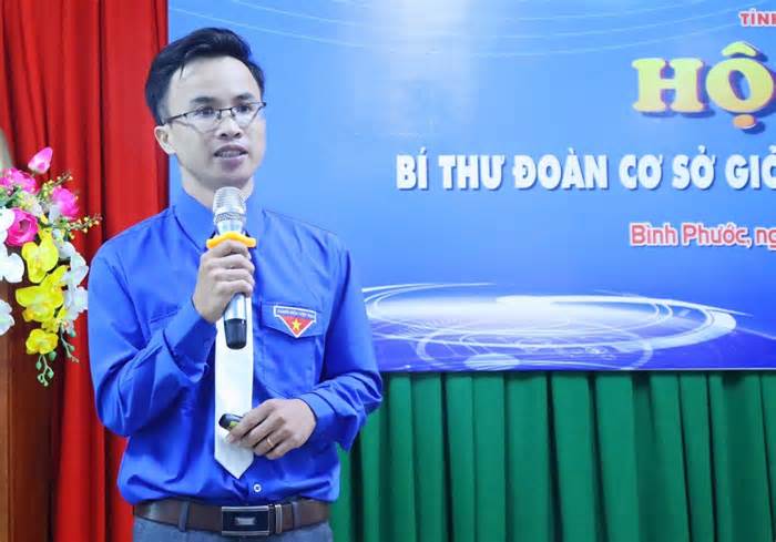 Bí thư Đoàn trường THPT giành giải Nhất Bí thư Đoàn cơ sở giỏi tỉnh Bình Phước