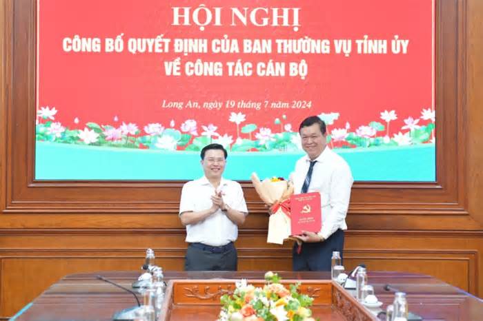 Bổ nhiệm Phó Trưởng ban Nội chính Tỉnh ủy Long An