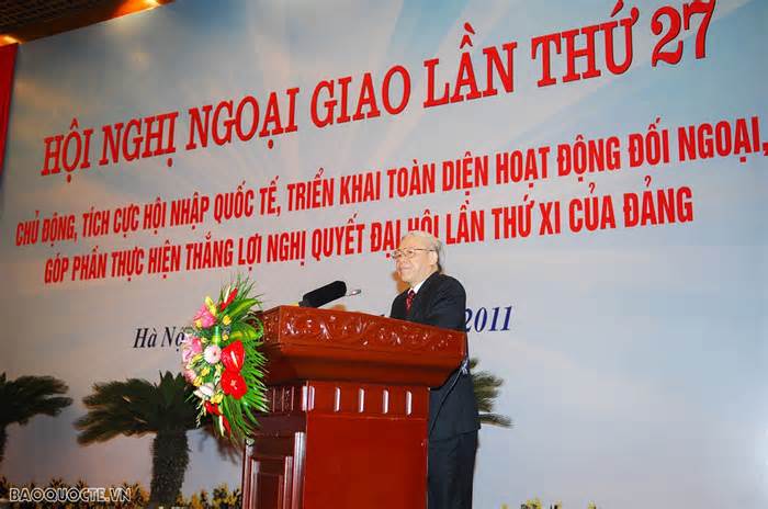 Tổng Bí thư Nguyễn Phú Trọng với các kỳ Hội nghị Ngoại giao