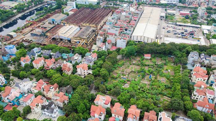 Cận cảnh 4 ô đất sắp xây trường học ở quận đông dân nhất Thủ đô