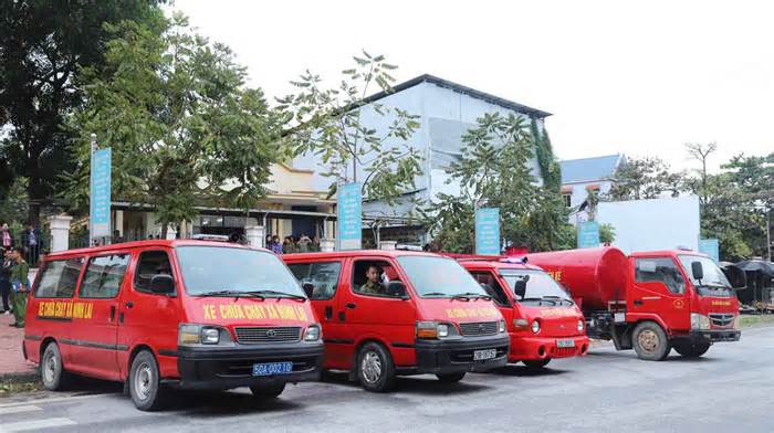 Người dân 4 xã ở Tuyên Quang tự đóng hơn 300 triệu mua xe chữa cháy
