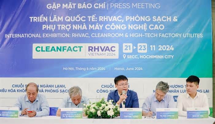 Nhiều công nghệ mới về nhiệt, điện lạnh được giới thiệu tại Cleanfact & RHVAC Vietnam 2024