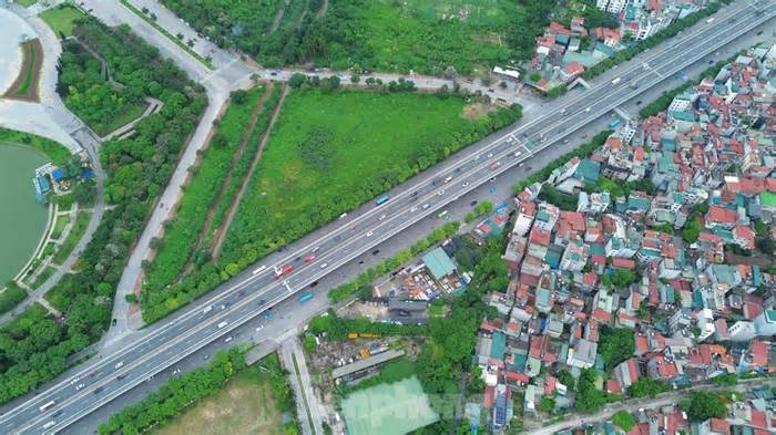 Cận cảnh dự án hầm chui hơn 1.150 tỷ đồng trên tuyến đường rộng 10 làn xe tại Hà Nội