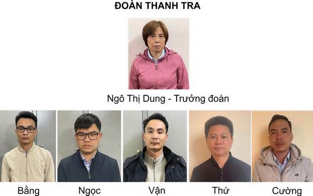 16 bị can bị khởi tố trong vụ đoàn thanh tra tỉnh Lai Châu nhận hối lộ
