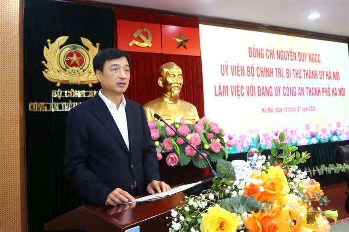 Xây dựng thương hiệu Công an Thủ đô thật sự kỷ cương, chuyên nghiệp và văn hóa