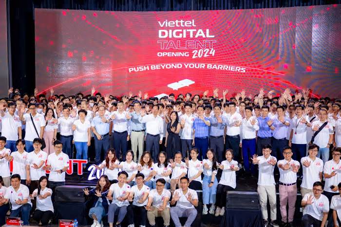 306 sinh viên lựa chọn Viettel Digital Talent 2024 để phá vỡ giới hạn và bước tới đam mê