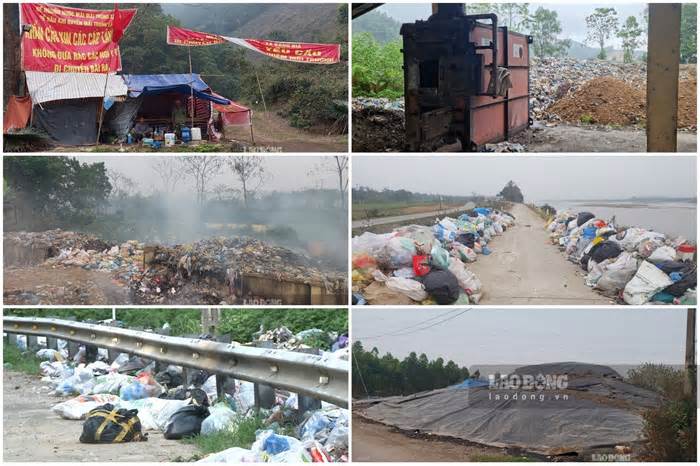Tràn lan các điểm nóng về ô nhiễm rác thải tại Phú Thọ