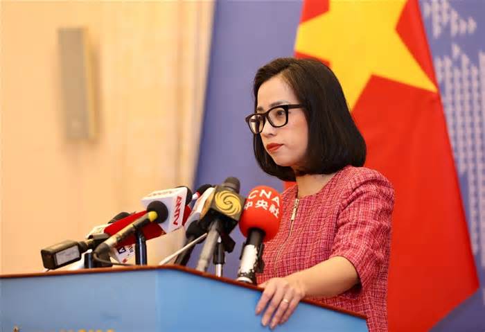 Việt Nam cập nhật về tàu Hải Dương Địa chất 4 của Trung Quốc ở Biển Đông