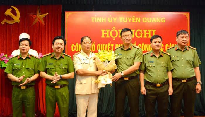Phó Giám đốc Công an tỉnh Tuyên Quang giữ chức vụ mới
