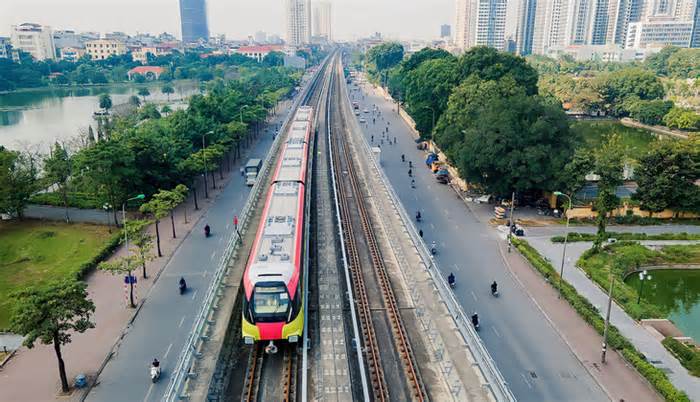 Đoạn trên cao của metro Nhổn - ga Hà Nội được cấp chứng nhận an toàn hệ thống