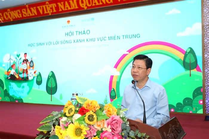 Lan toả chương trình 'Học sinh với lối sống xanh'