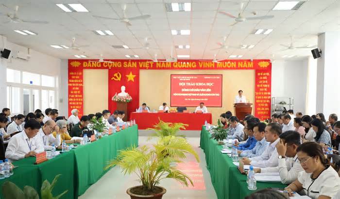 Hội thảo khoa học 'Đồng chí Châu Văn Liêm với cách mạng Việt Nam và quê hương Cần Thơ'