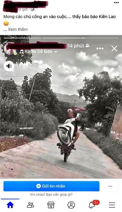 Bốc đầu xe máy để quay clip đăng Facebook, nam thanh niên ở Bắc Giang bị xử phạt