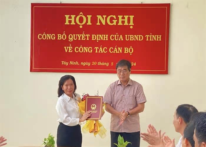 Sở Khoa học và Công nghệ Tây Ninh có lãnh đạo mới