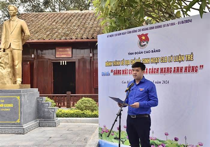 Tuổi trẻ Cao Bằng tổ chức nhiều hoạt động 'Hành trình về với địa chỉ đỏ'