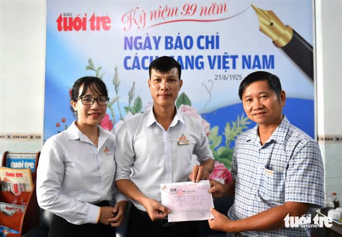 Bạn đọc tại Quy Nhơn gom yêu thương nhờ báo Tuổi Trẻ gửi đến đồng bào bão lũ miền Bắc