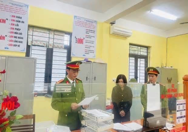 Bắc Giang: Bắt một công chức địa chính xã vì giả mạo trong công tác