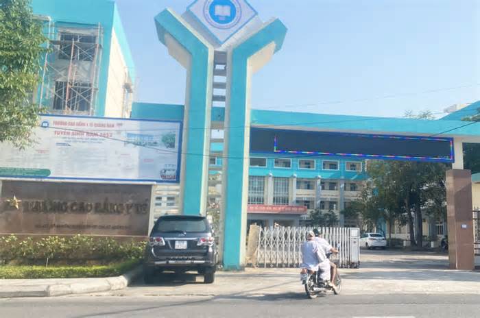 Sau hiệu trưởng bị khởi tố, Trường cao đẳng Y tế Quảng Nam có quyền hiệu trưởng