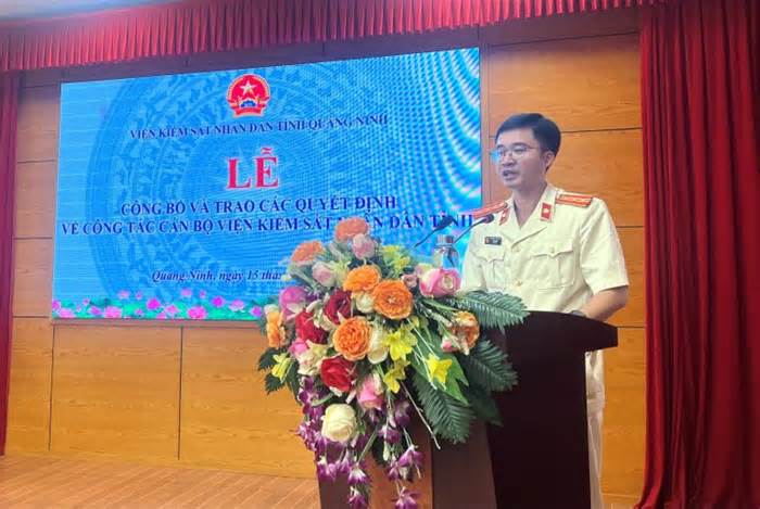 Bổ nhiệm 4 Viện trưởng Viện Kiểm sát tại Ninh Bình, Quảng Ninh