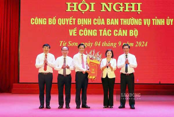 1 thành phố và 1 thị xã ở Bắc Ninh vừa có tân Bí thư