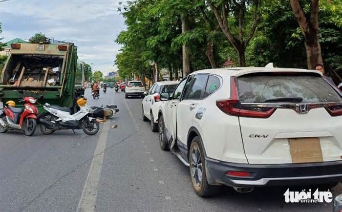 Công an điều tra vụ tài xế mở cửa xe gây tai nạn làm thai phụ tử vong