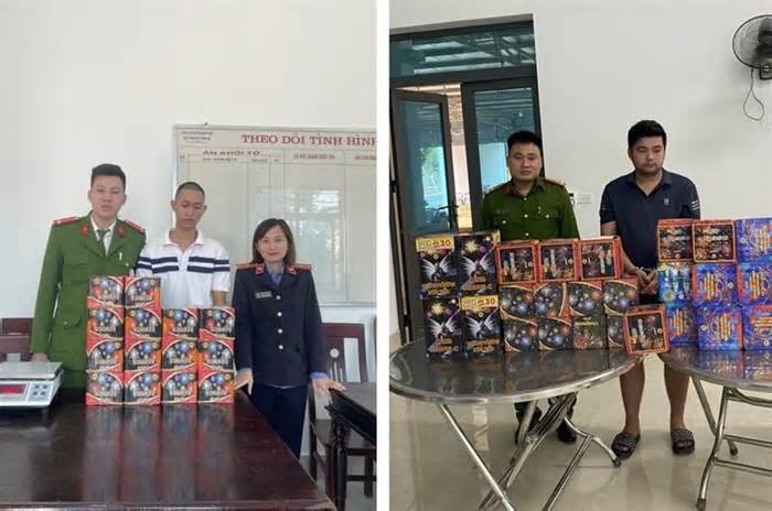 Tàng trữ 140kg pháo, 2 đối tượng ở Nghệ An bị khởi tố