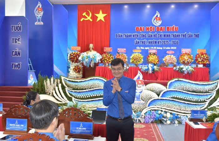 Chị Lư Thị Ngọc Anh được chỉ định làm Bí thư Thành Đoàn Cần Thơ