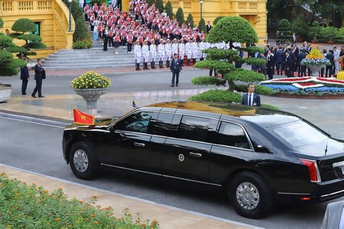 Toàn cảnh lễ đón chính thức Tổng thống Mỹ Joe Biden tại Hà Nội