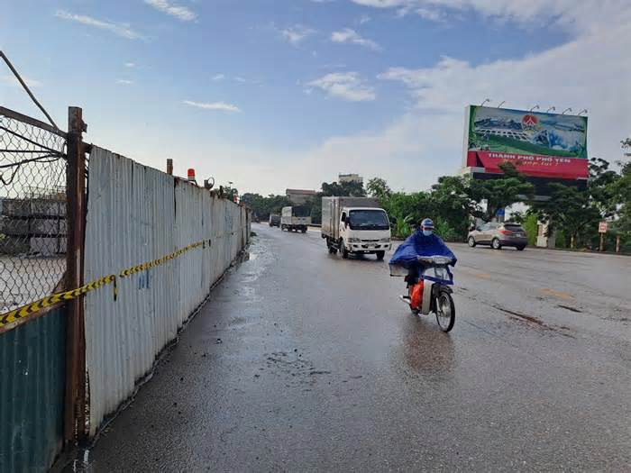 Quá mốc dự kiến hoàn thành, cầu ở Thái Nguyên vẫn chưa thể thi công