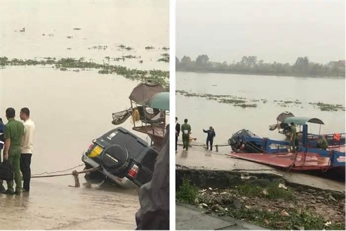 Nam Định: Phát hiện tài xế tử vong trong ô tô Land Cruiser dưới sông